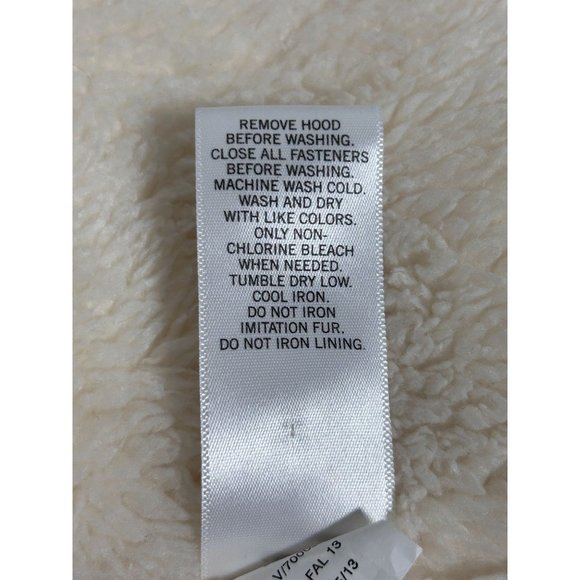 Banana Republic Factory Women's Fleece Lined Puffer Vest Jacket in Ivory - Sz XS - Picture 6 of 7